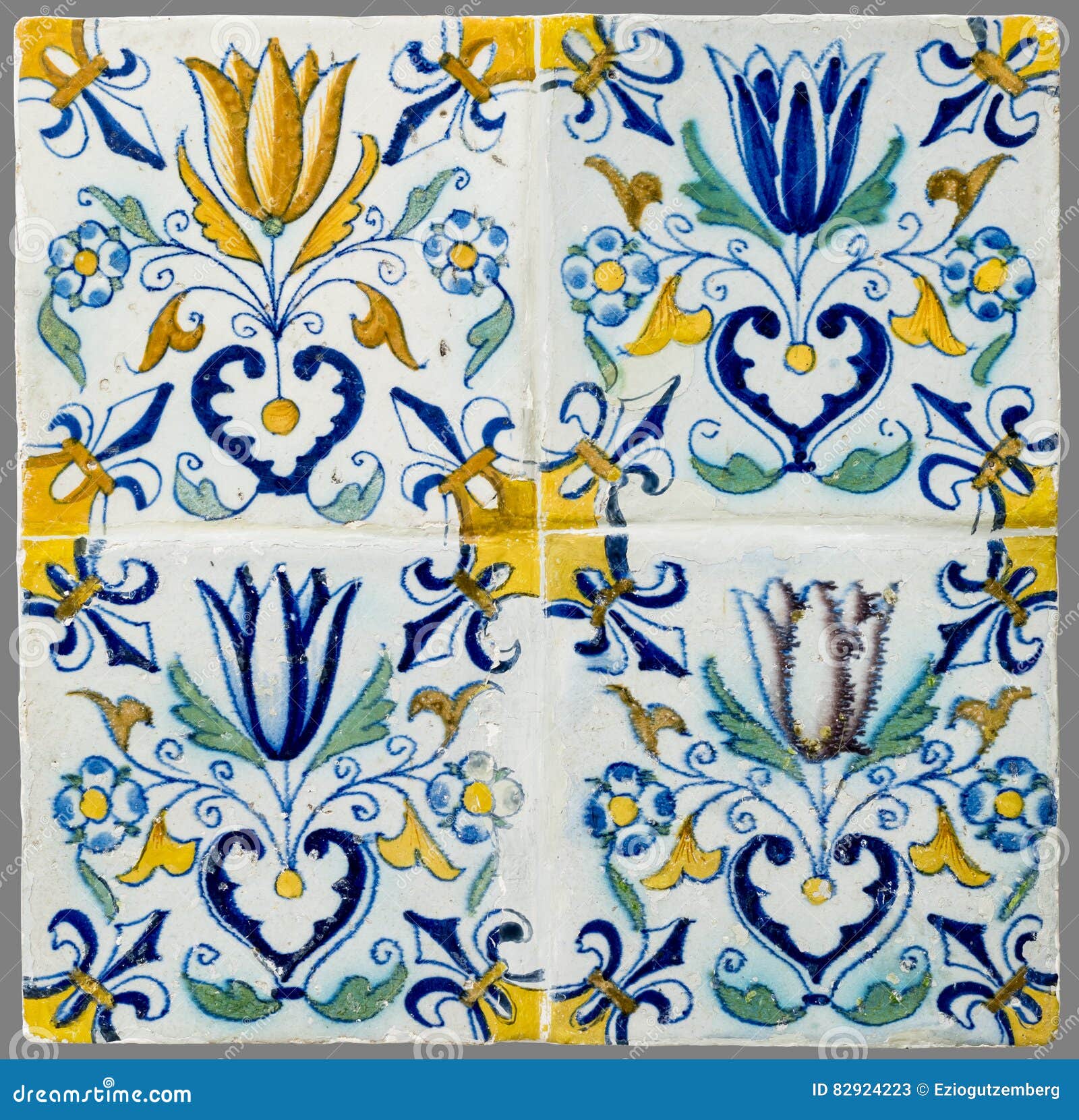 dutch tile from the 16th to the 18th century