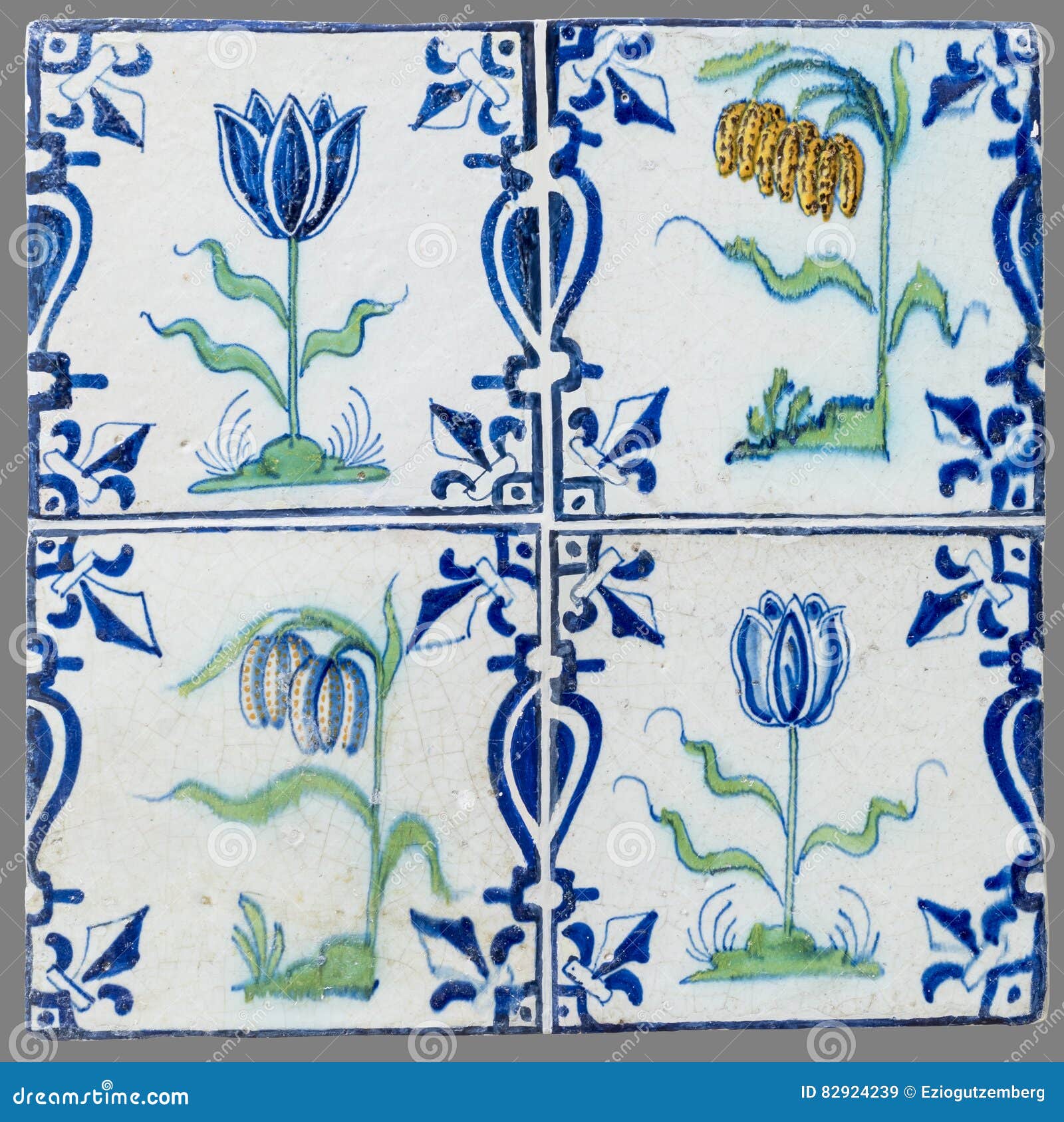 dutch tile from the 16th to the 18th century