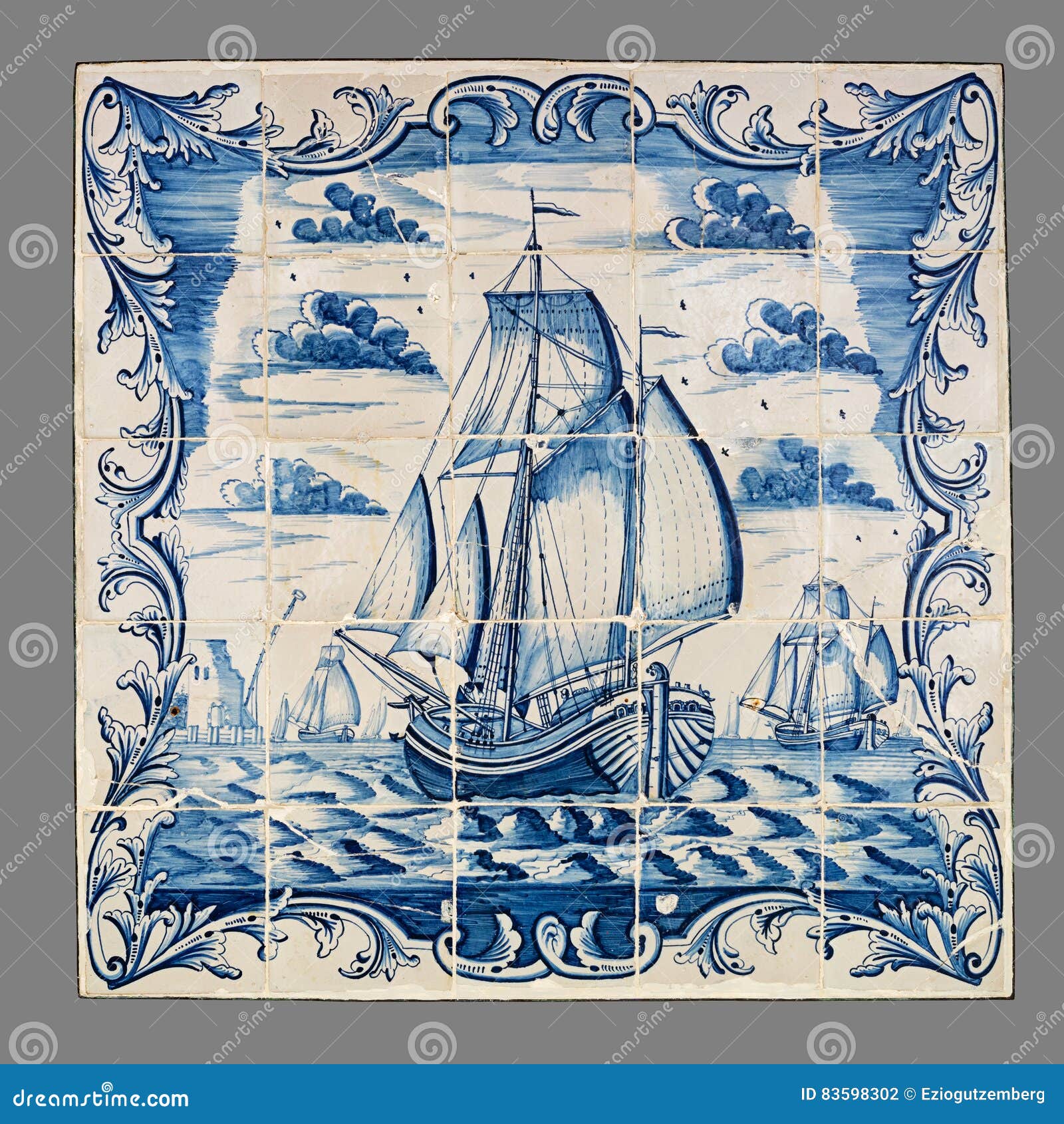 dutch tile from the 16th to the 18th century