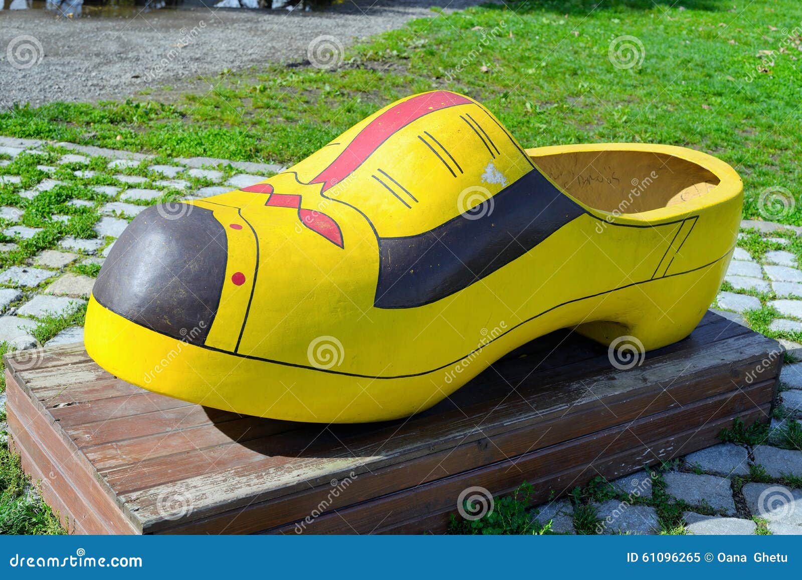 Dutch wooden shoe stock image. Image of amsterdam, history 61096265