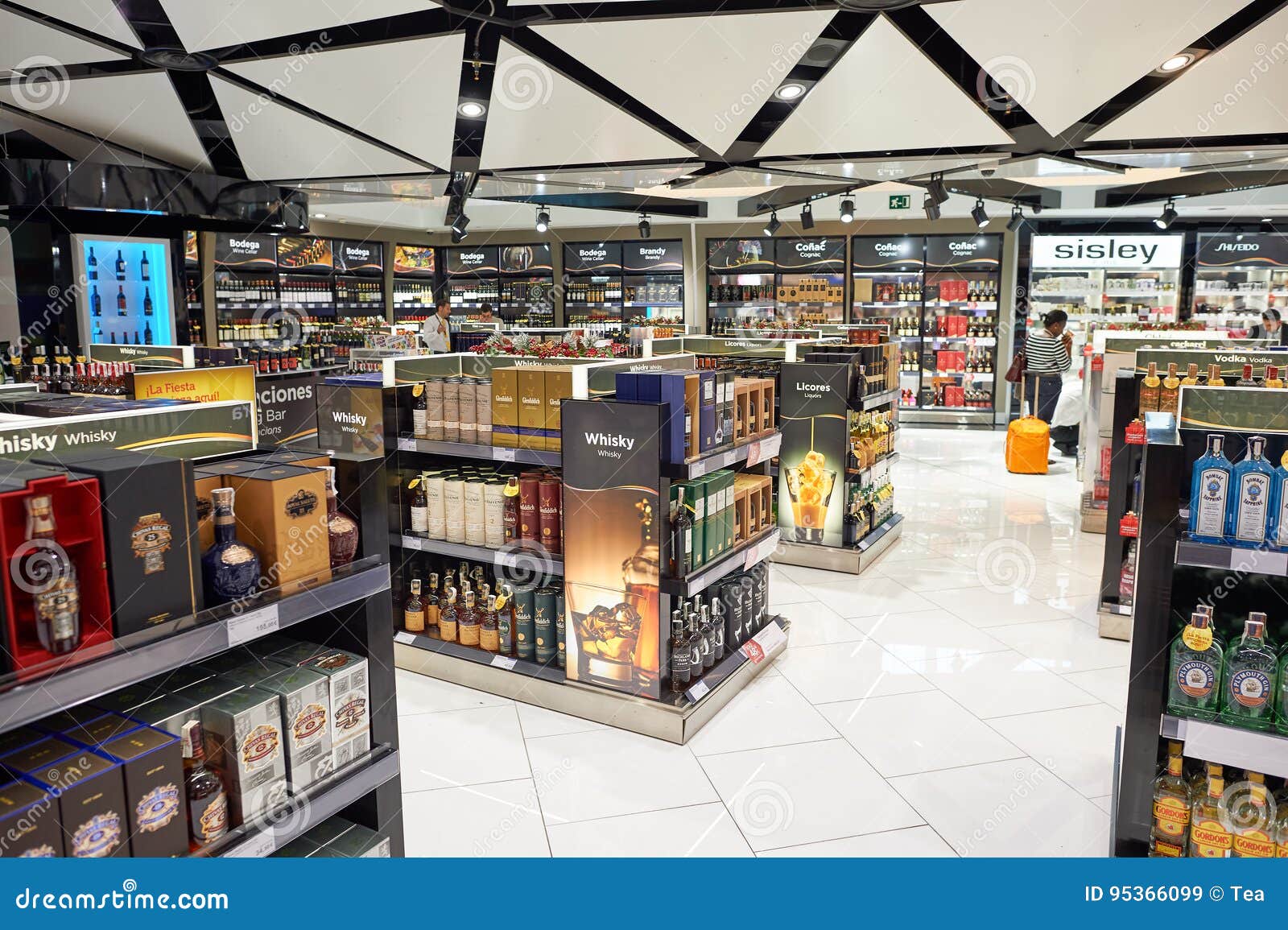 Duty free shop editorial stock image. Image of modern - 95366099