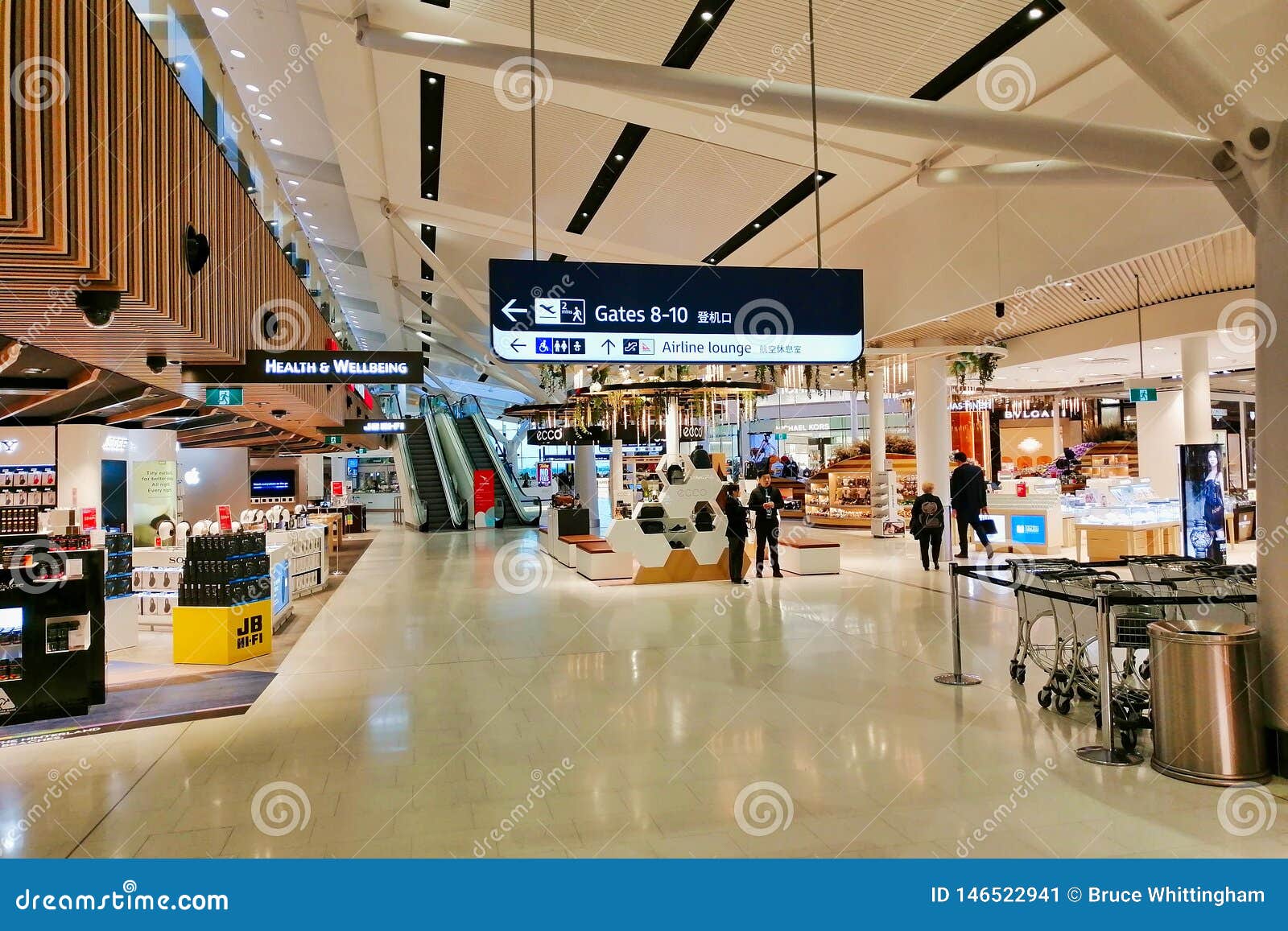 Shopping at Sydney Airport Domestic Terminals