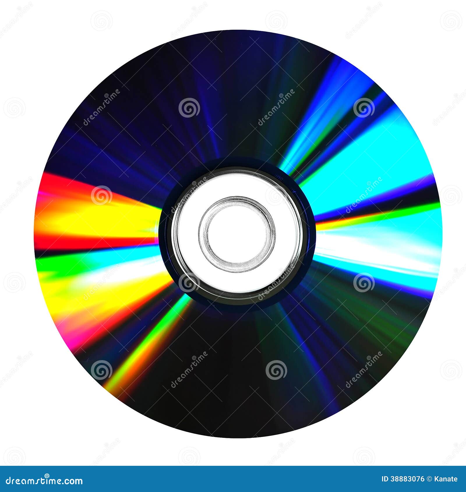 DVD and Compact disc stock photo. Image of clipping, path 38883076