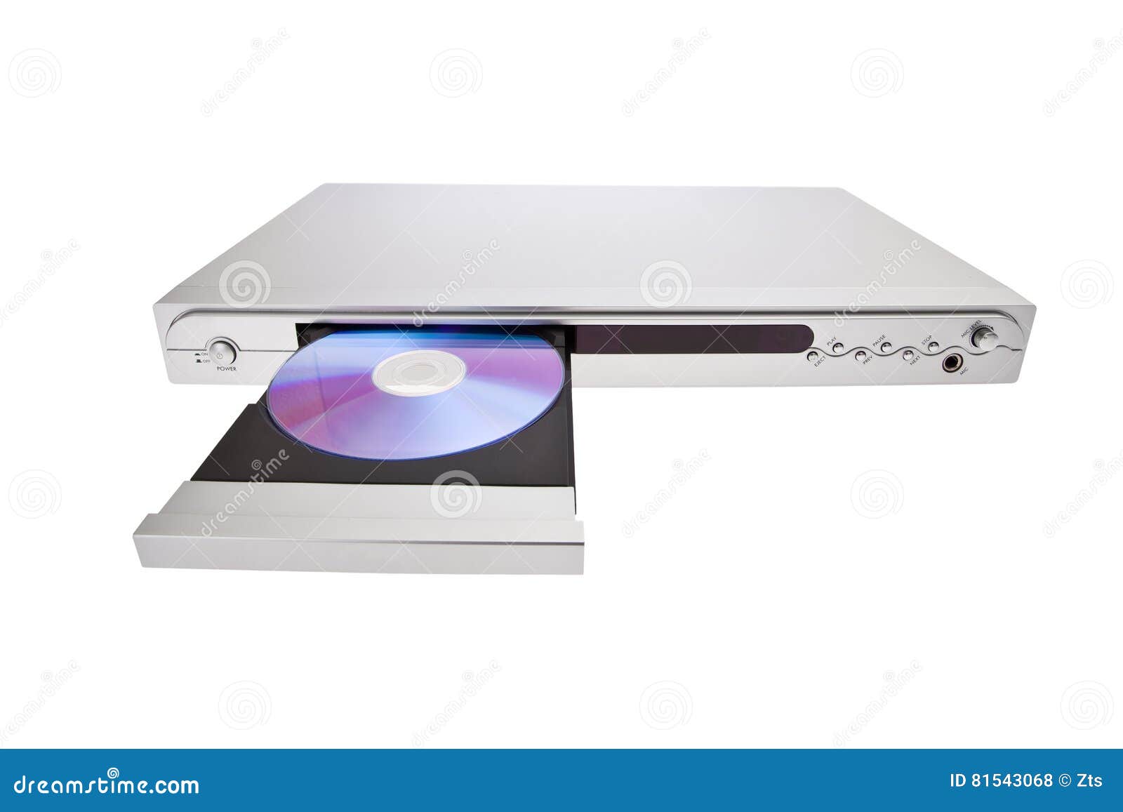 dvd player ejecting disc with 