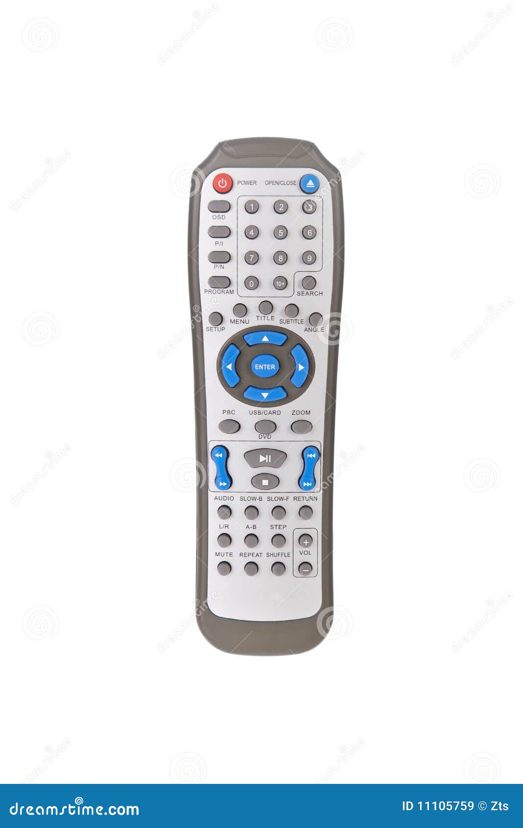 DVD remote control stock image. Image of isolated, entertainment 11105759