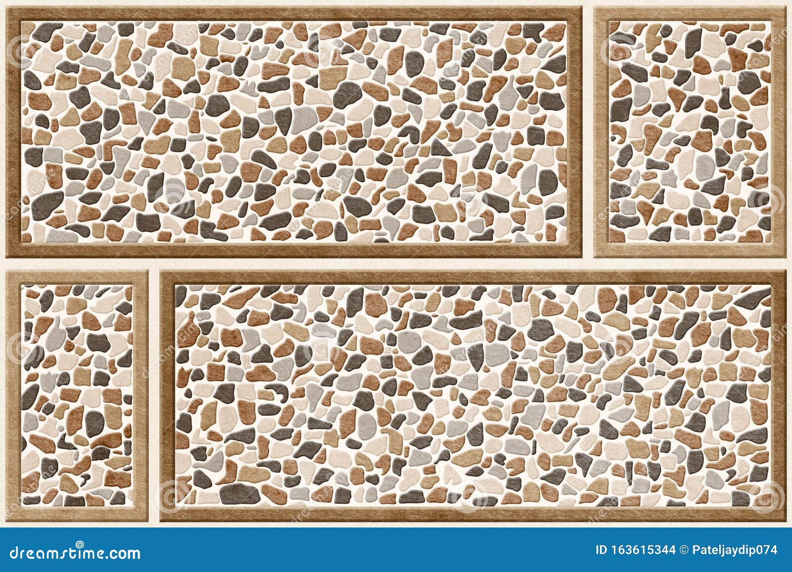 Elevation Tile Design for Wall Tile Design Company Stock Photo Image