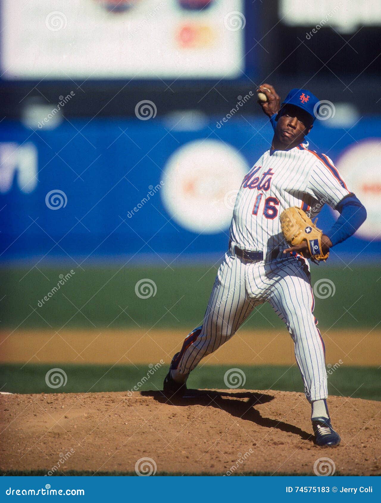 Dwight Gooden editorial stock photo. Image of york, slide 74575183