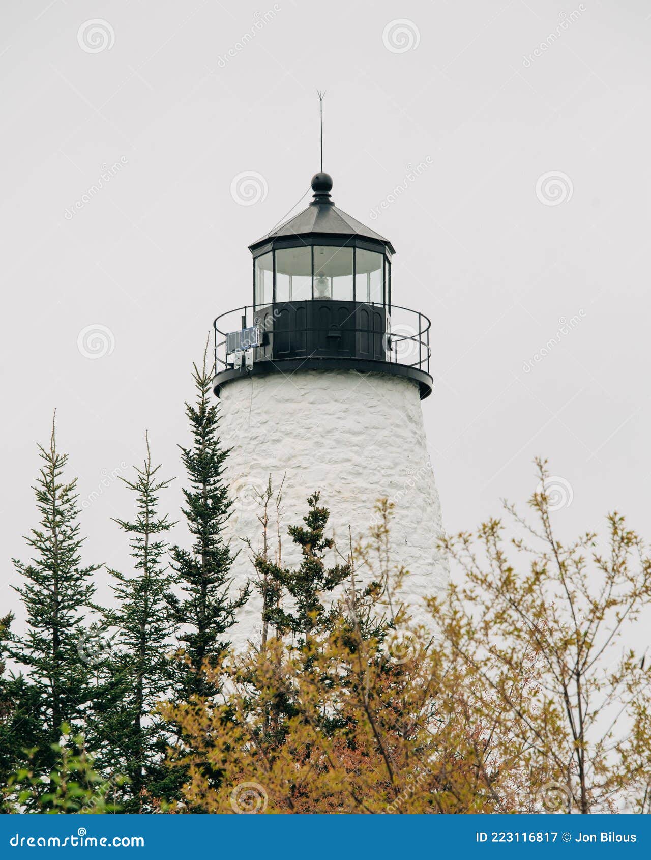 Dyce Head Lighthouse, in Castine, Maine Stock Image Image of outdoors