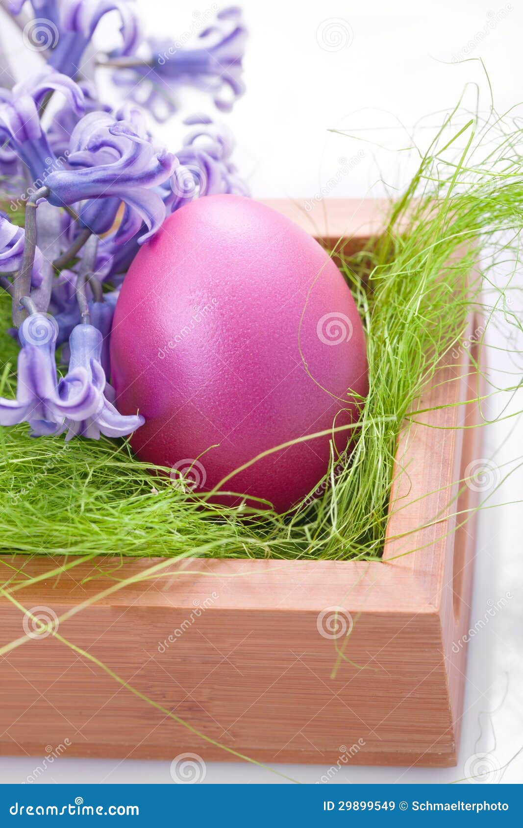 Easter eggs on grass stock image. Image of decorative 29899549