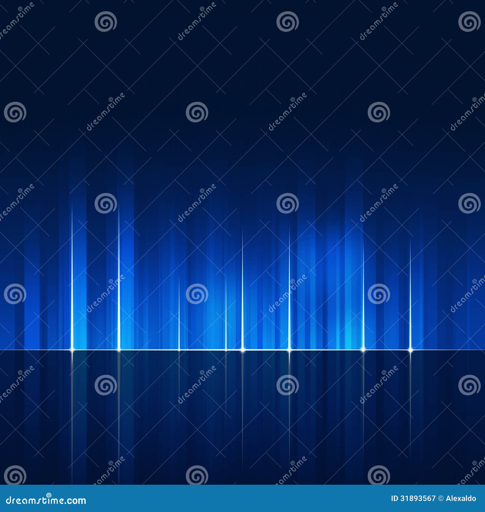 dynamic abstract tech lines blue background