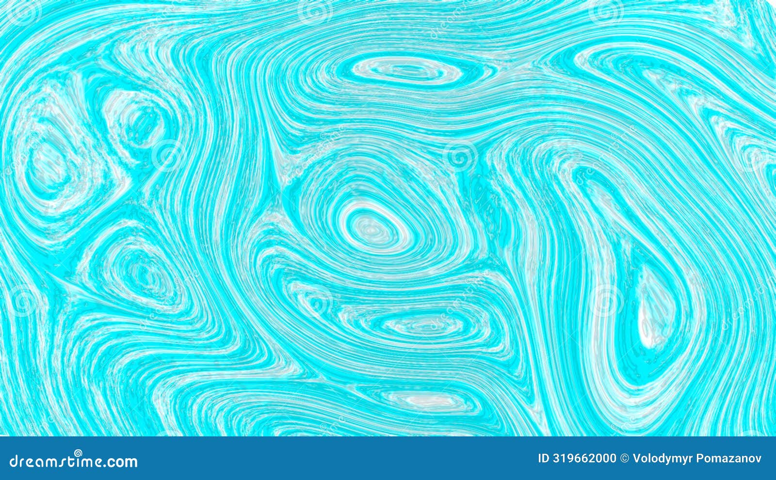 dynamic flow with an aquatic theme, wavy patterns and a sense of movement