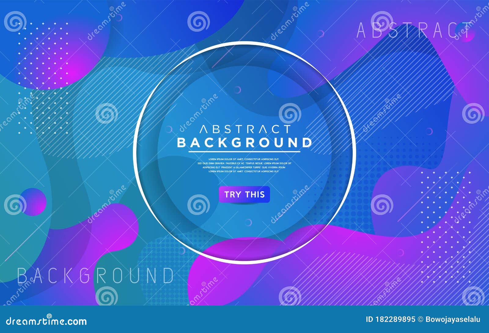 Dynamic Gradient Colorful Background With Fluid Gradient Shapes