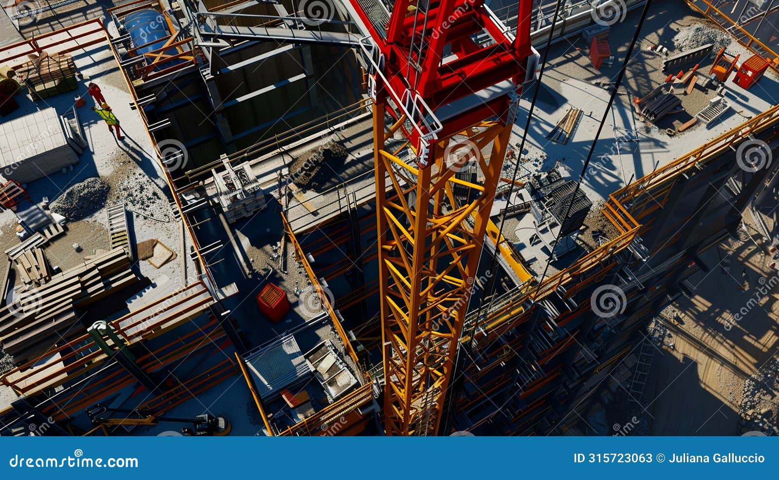 construction of tower crane using torque