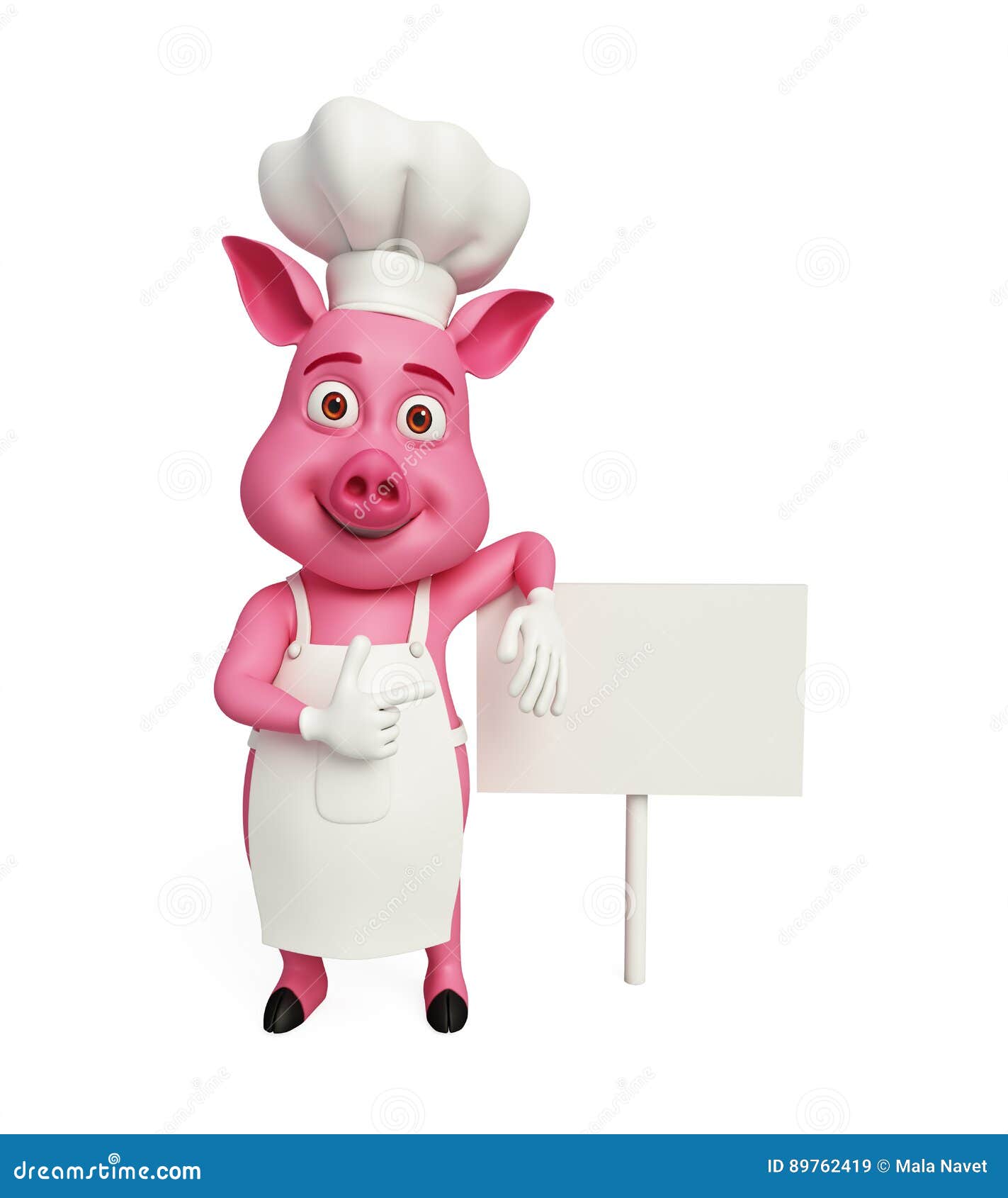 厨师猪