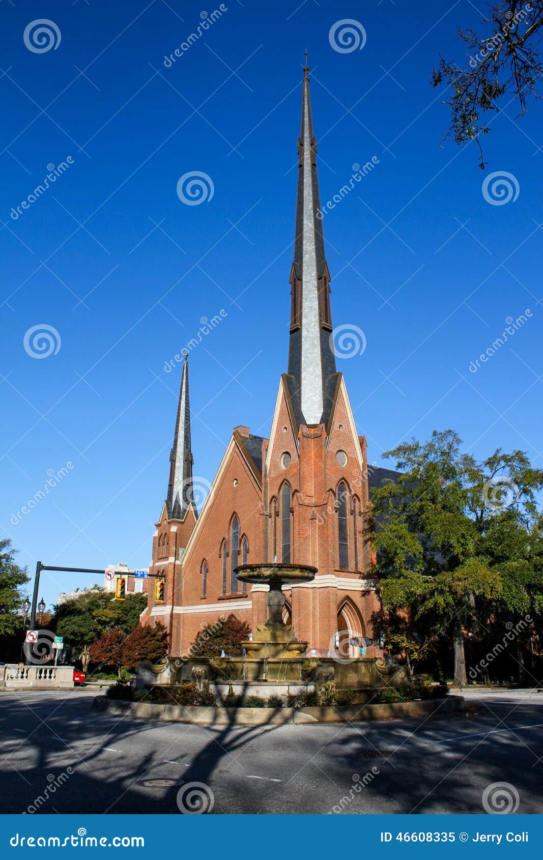 First Baptist Church, Wilmington, NC. Image éditorial Image du église