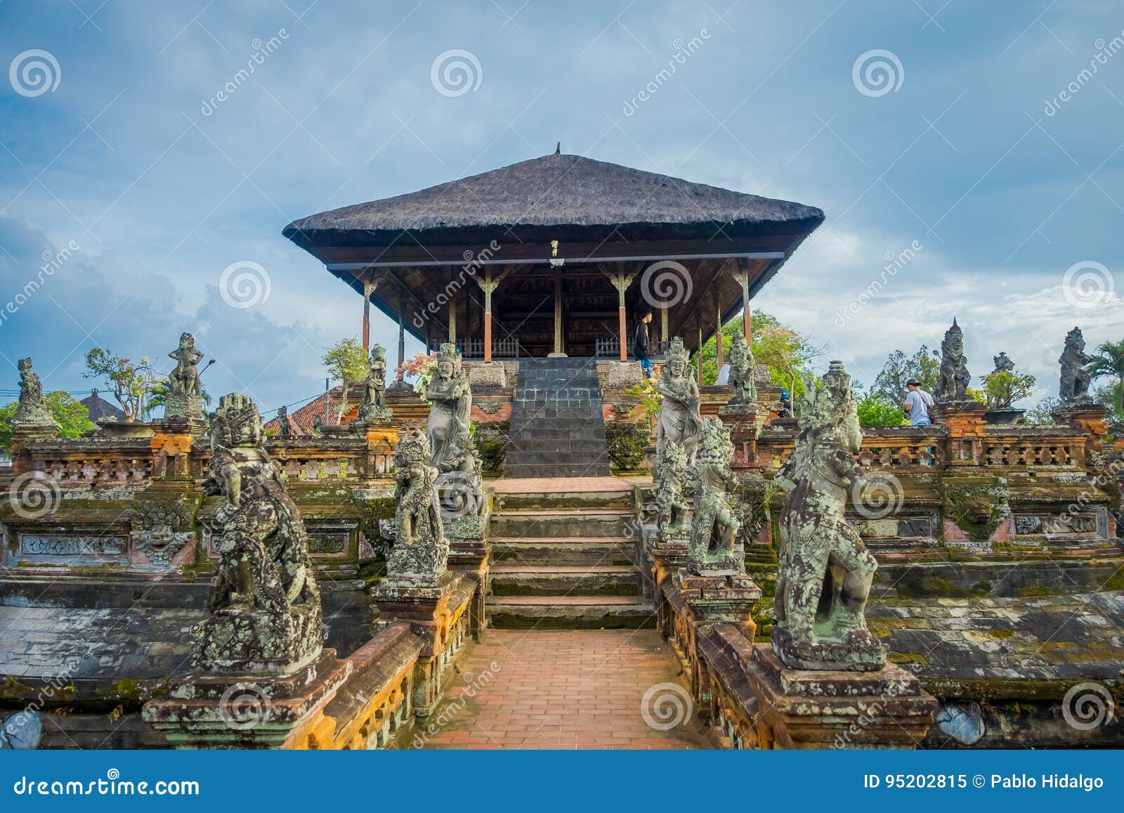  BALI  INDONESIA MARCH 08 2022 Semarapura  Kertha Gosa 