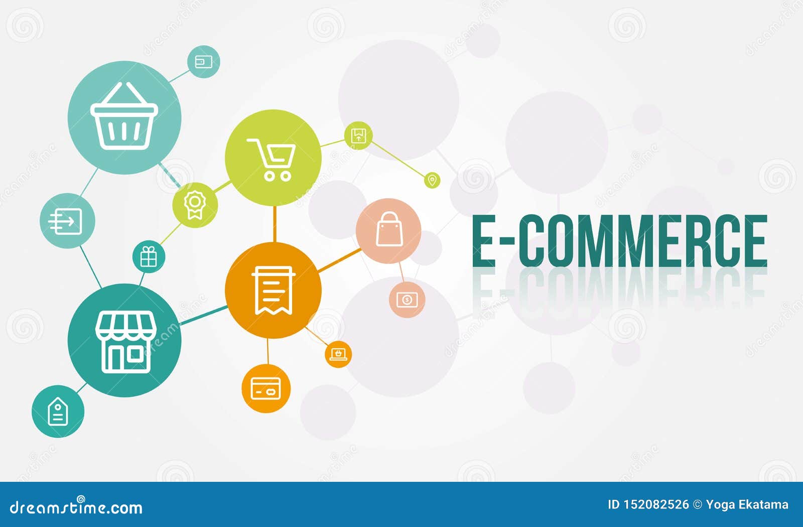 Premium Vector Ecommerce payment online shopping on blue background businessman hand order goods