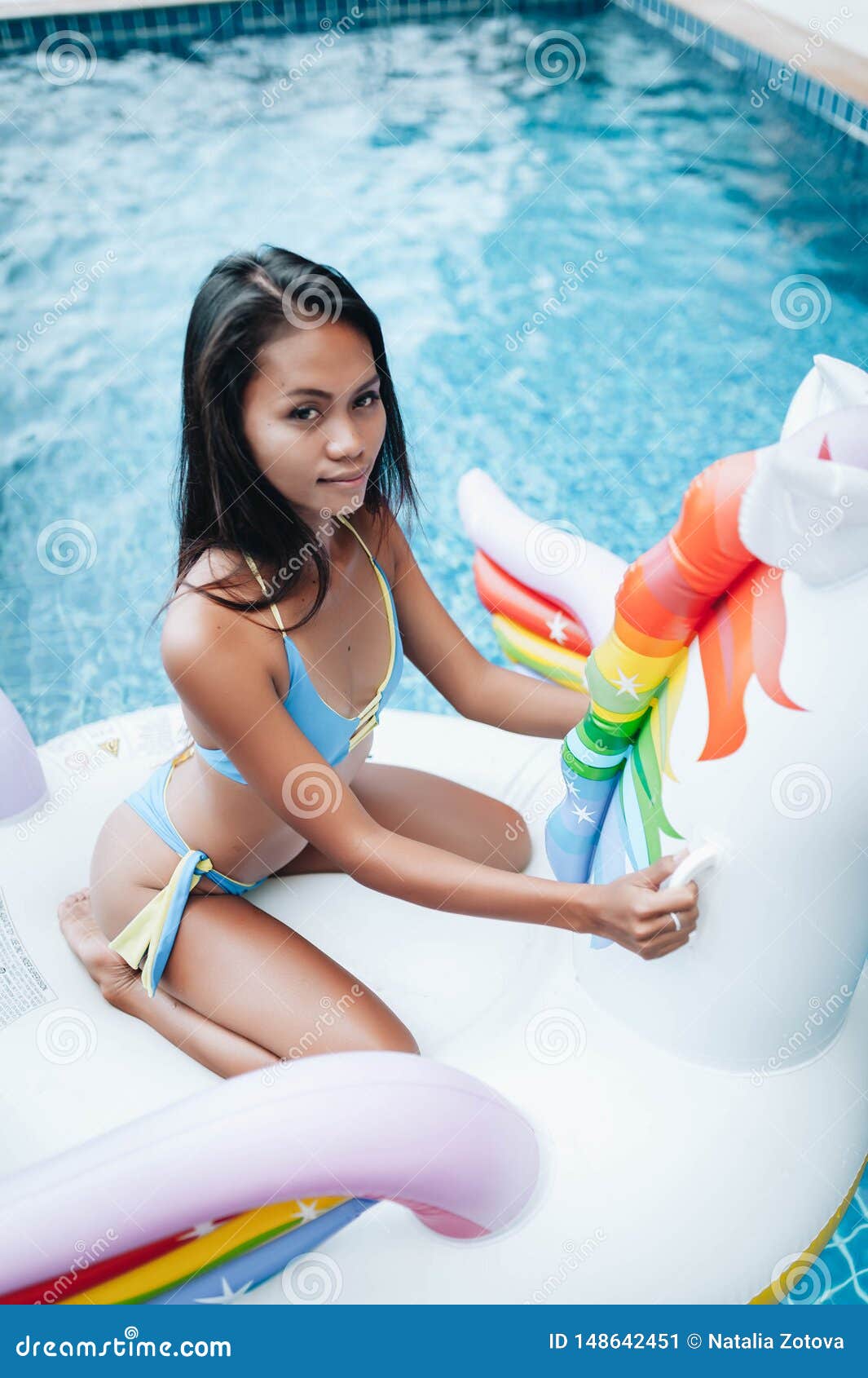 Asian Sexy Swimming