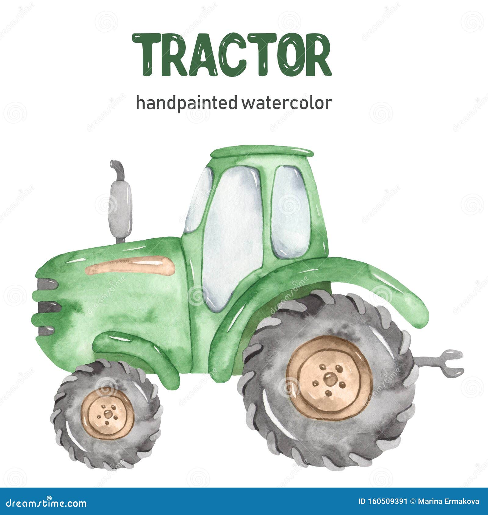 Tractor Tractor Clipart Png - Trator Desenho Vermelho - Free Transparent PNG  Clipart Images Download