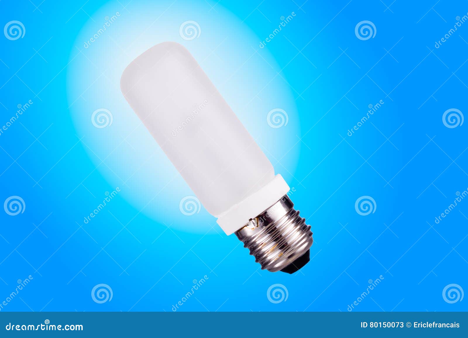 E27 Strobes lightbulb stock image. Image of small, fluorescent 80150073