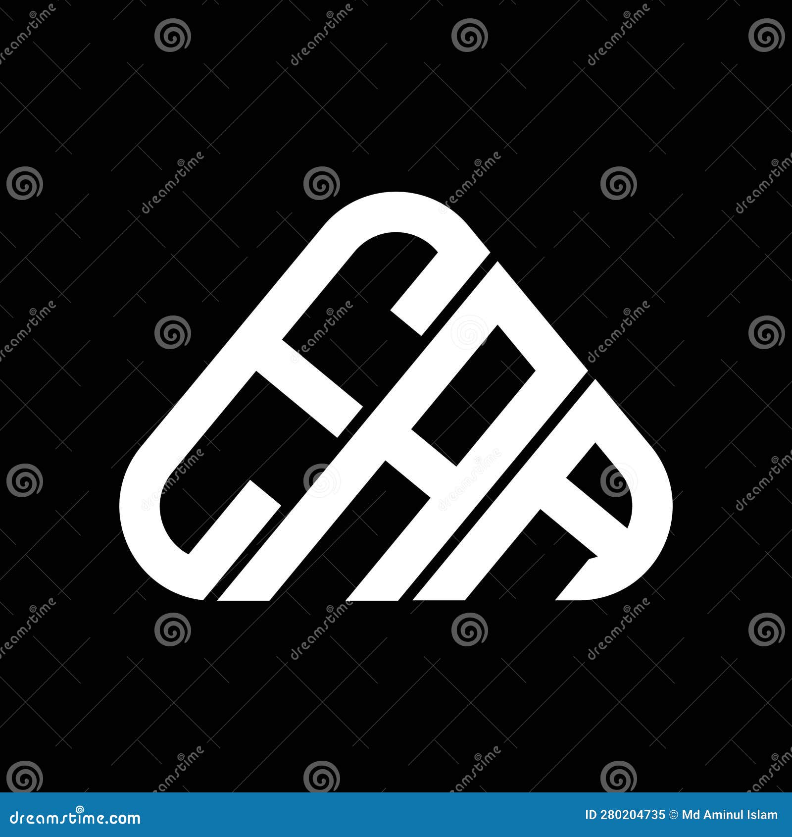 eaa letter logo creative  with  graphic, eaape