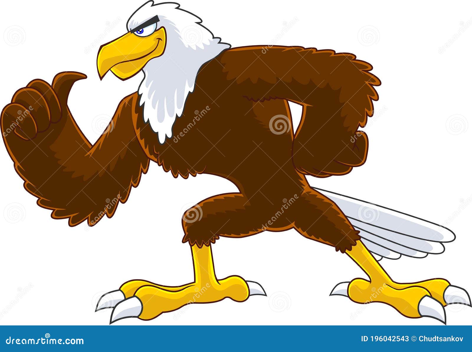 Eagle Bird Cartoon Character Stock Vector - Illustration of icon, drawing: 196042543 Eagle Bird Cartoon Character Stock Vector - Illustration of icon, drawing: 196042543