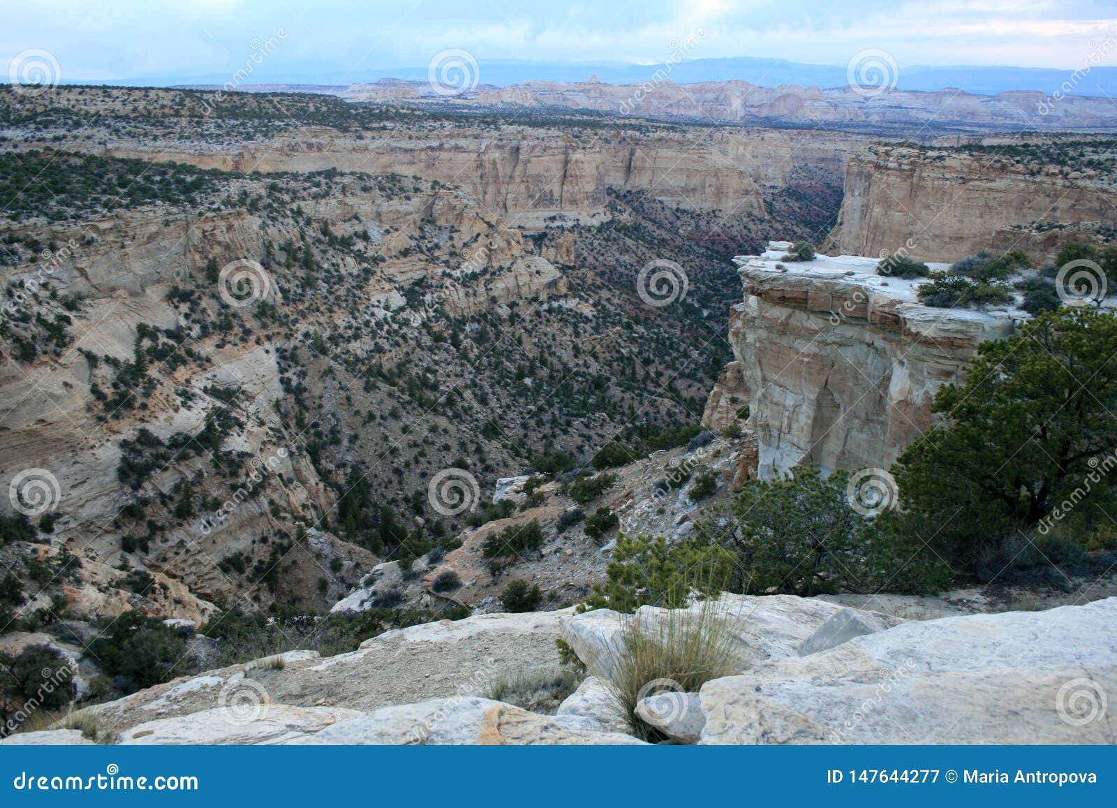 Eagle Canyon in Utah USA, stock image. Image of evening 147644277