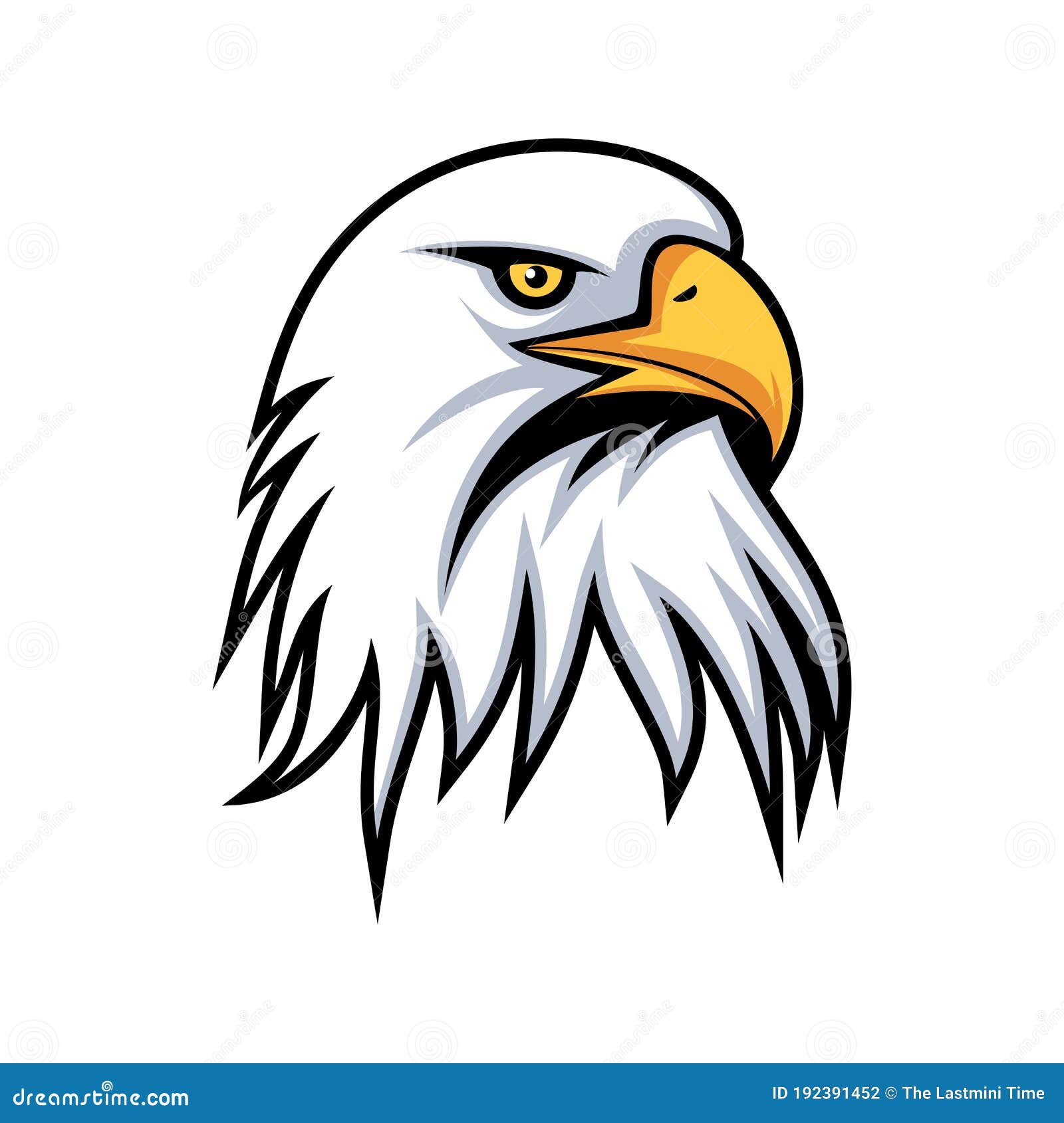 EAGLE LOGO DESIGN stock vector. Illustration of concept - 192391452