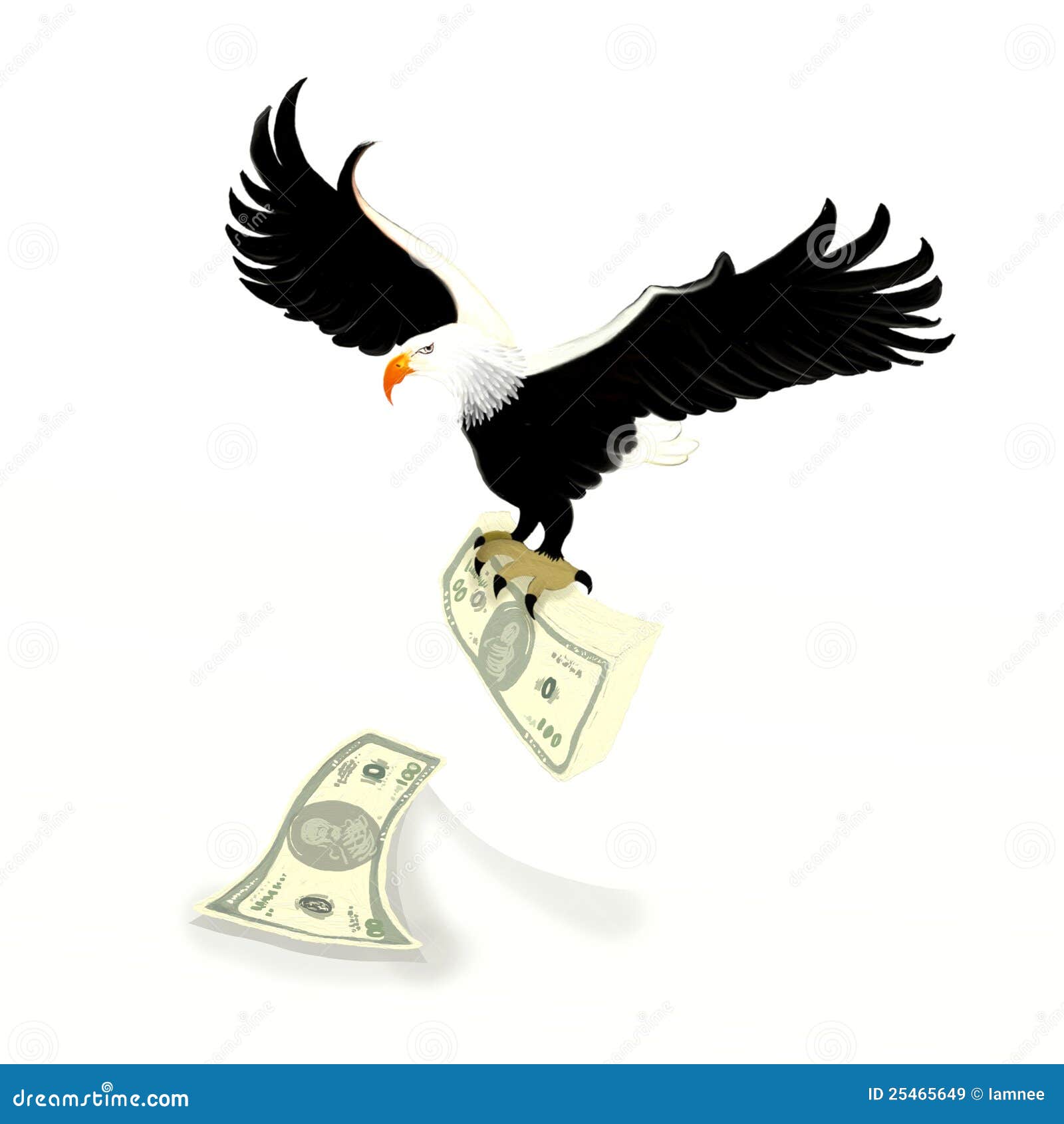 Eagle Money Royalty Free Stock Images Image 25465649