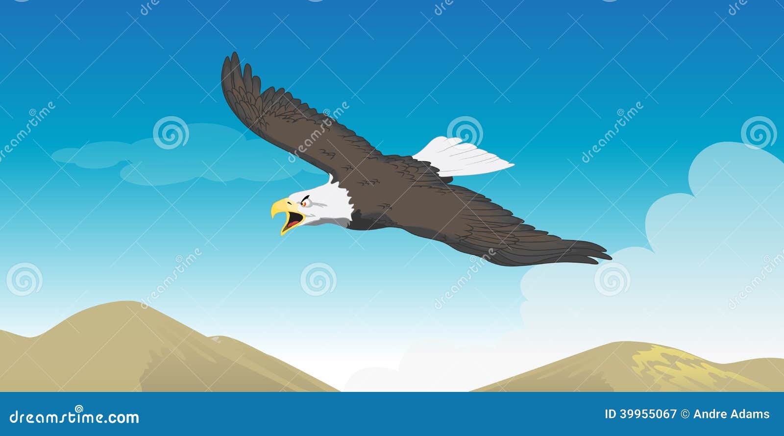 eagle soaring