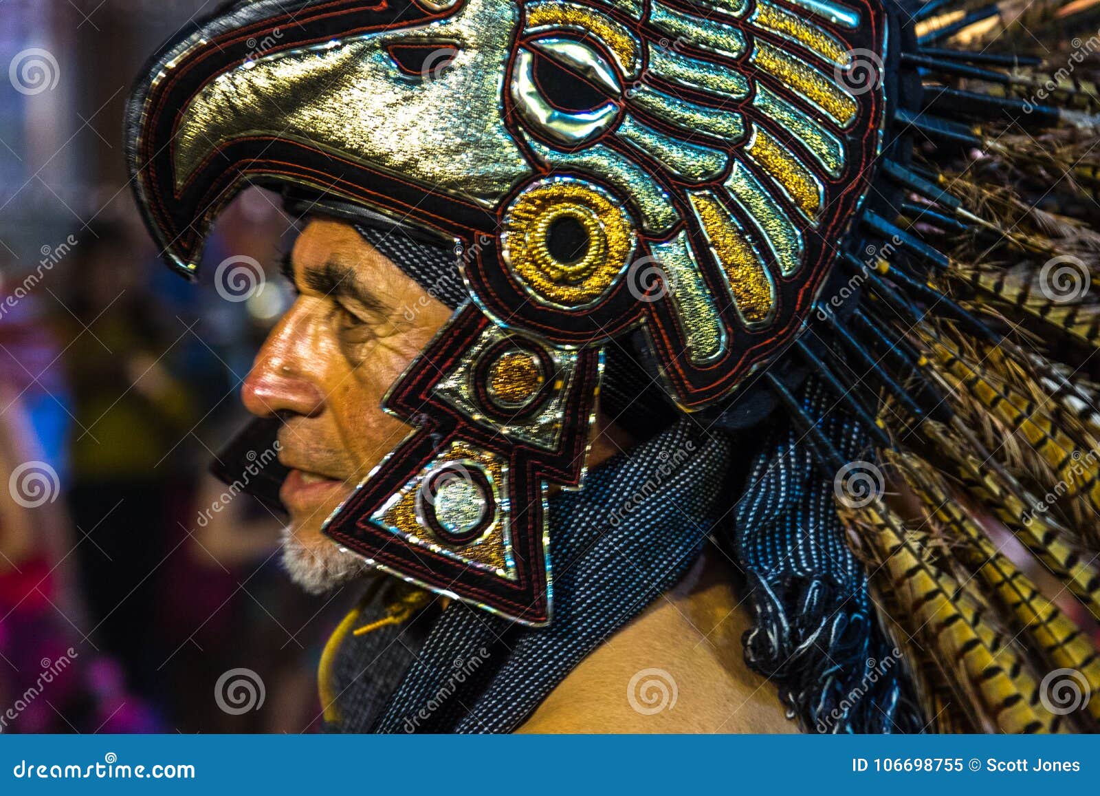 aztec eagle warrior headdress