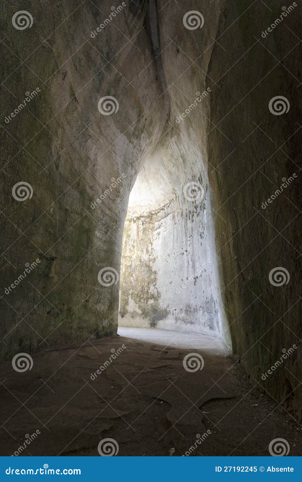 Ear of Dionysus, Syracuse stock image. Image of prison 27192245