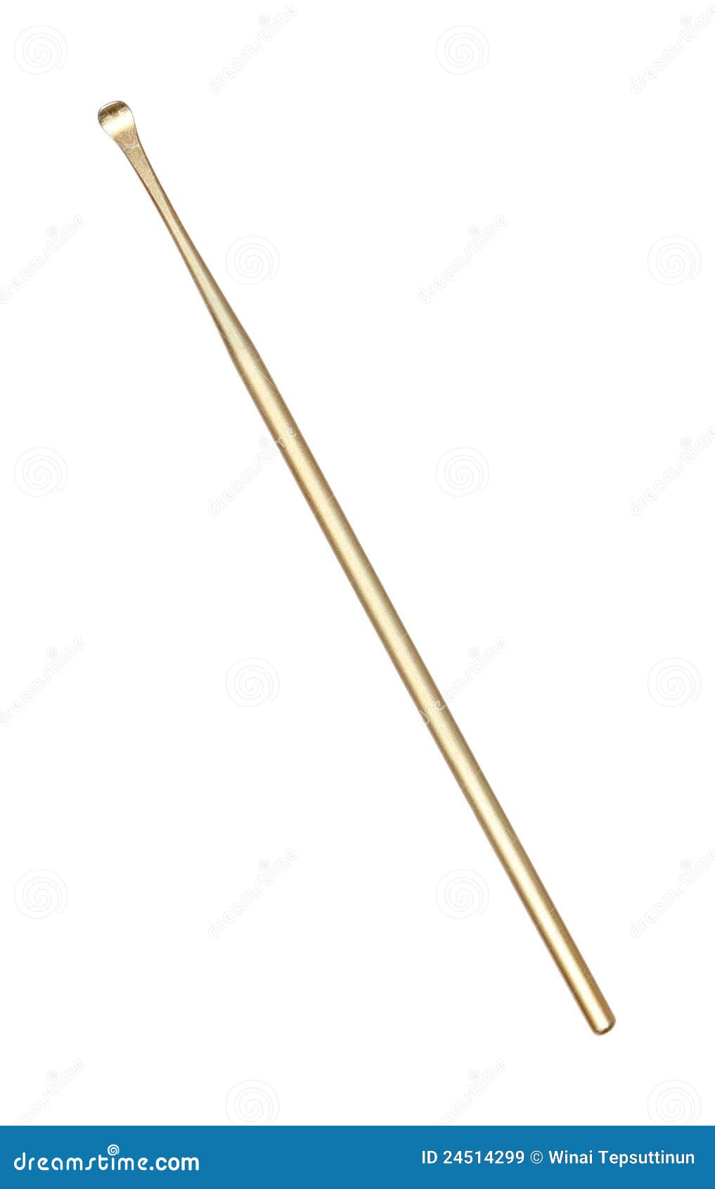 Ear pick stock image. Image of pick, golden, gold, healthcare 24514299