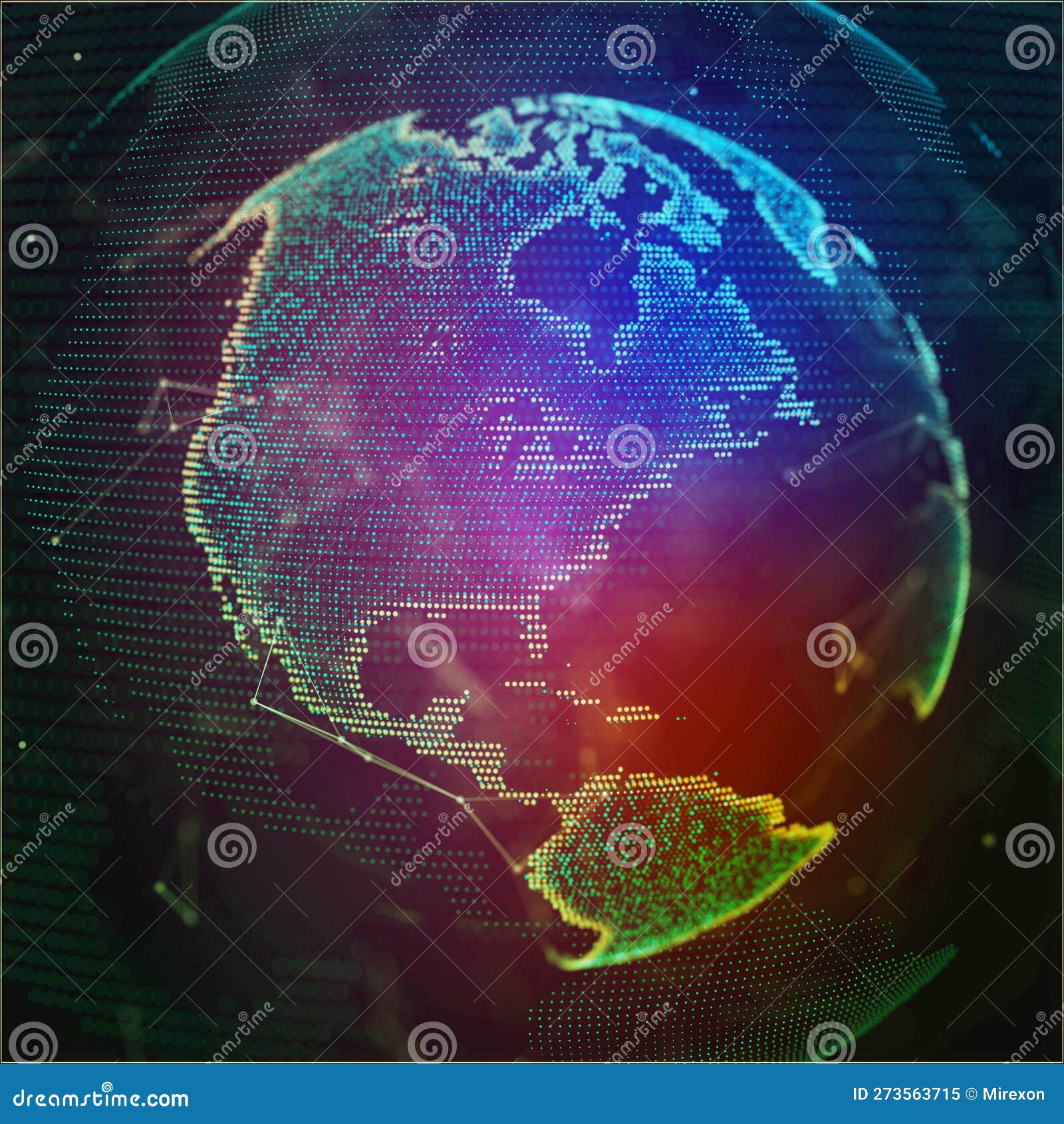 earch globe, world map point, line, composition representing global, network connection