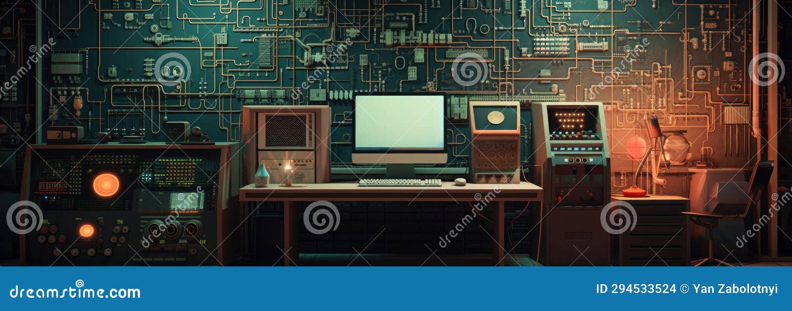 early microcomputer room from the with hobbyistbuilt machines