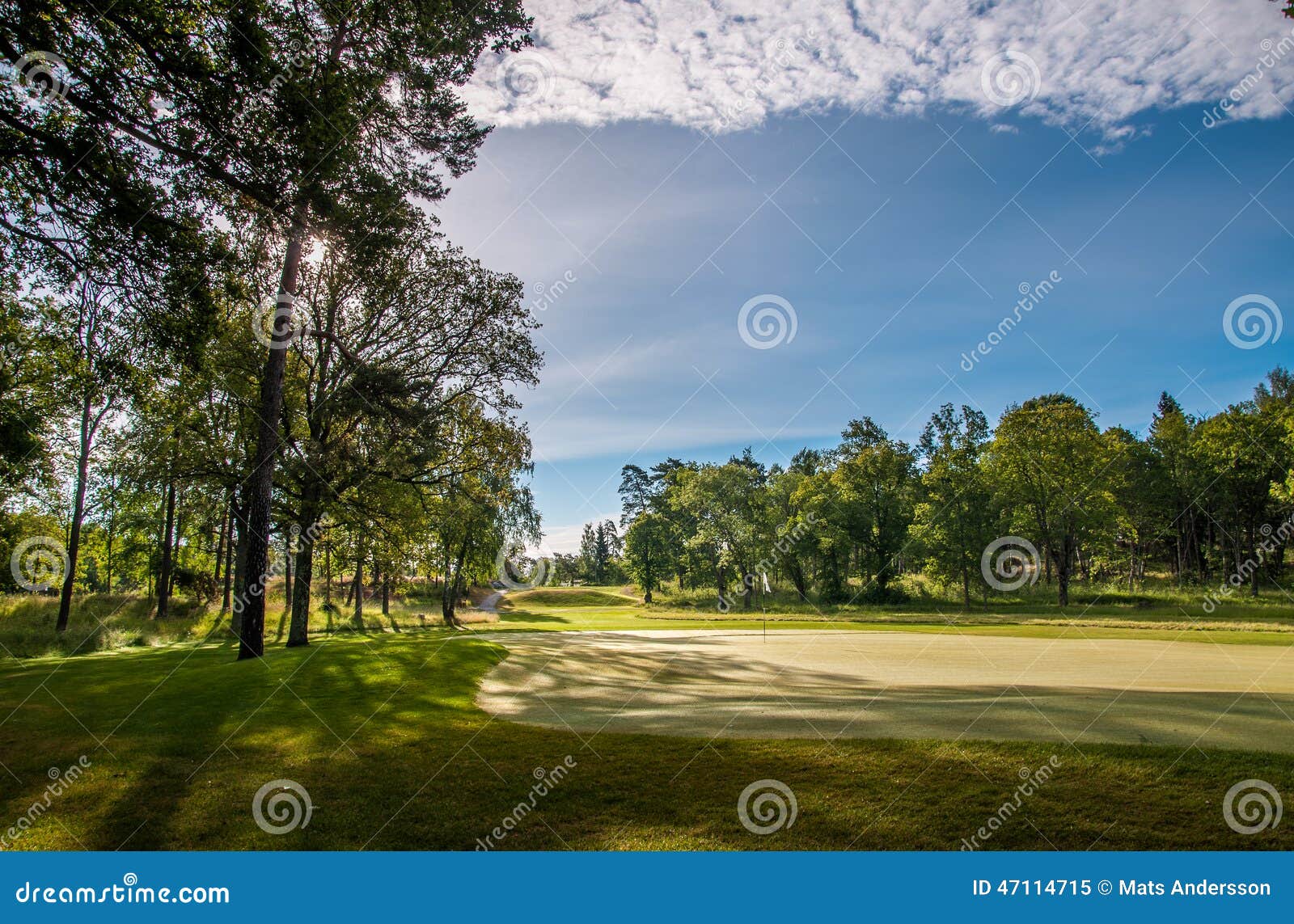 Early morning golf stock image. Image of beautiful, nature 47114715