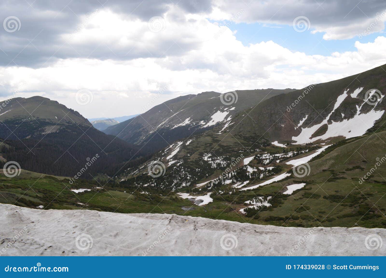 Summer in Rocky Mountain Natl Park: Alpine Tundra, Fall River Glacier ...