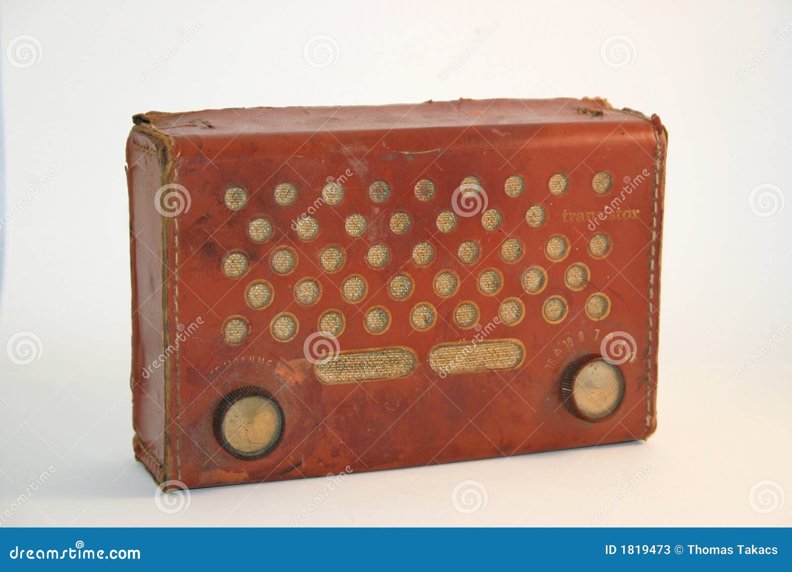 early transistor radio - portable
