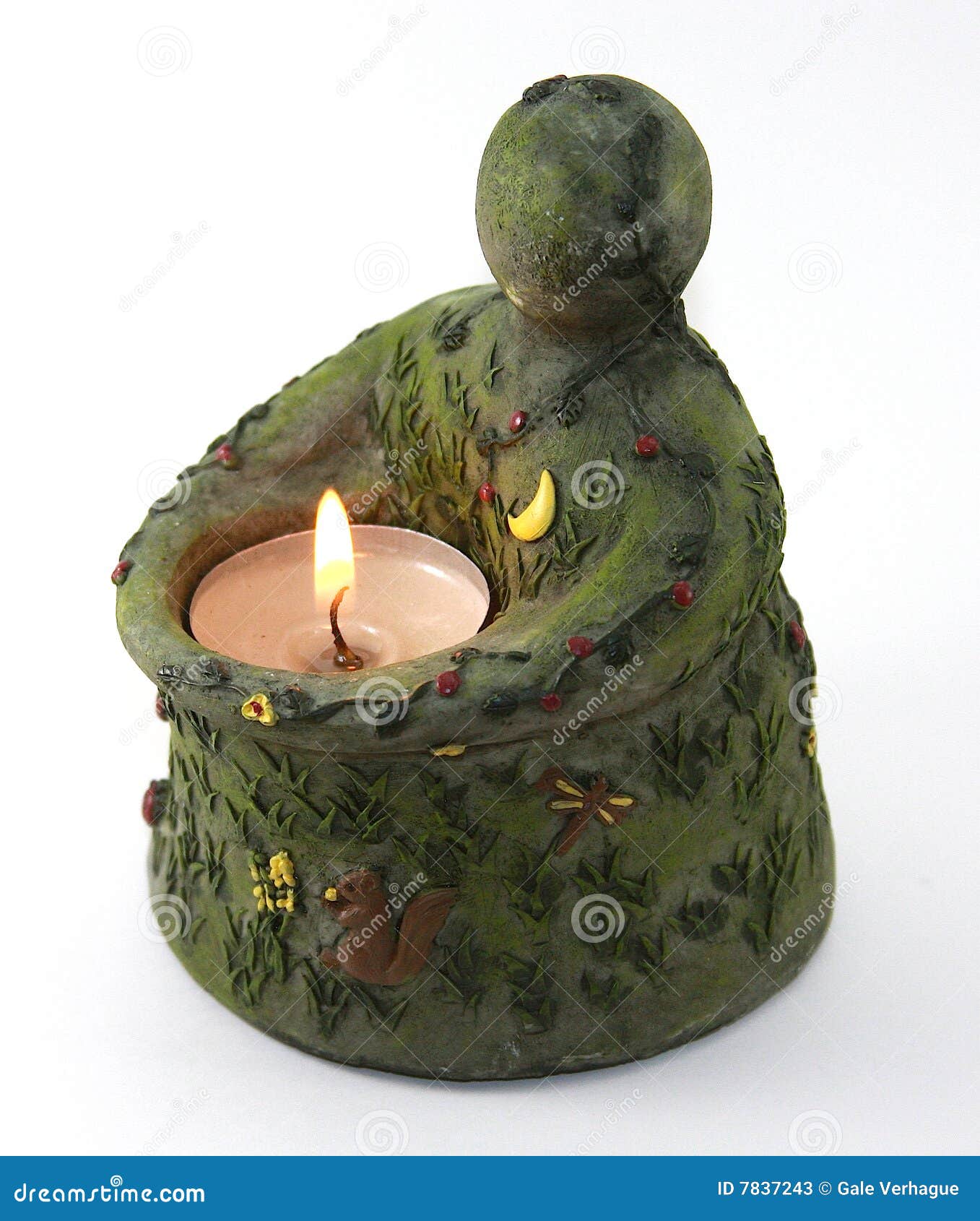 Earth Candle stock image. Image of goddess, feminine, healing 7837243