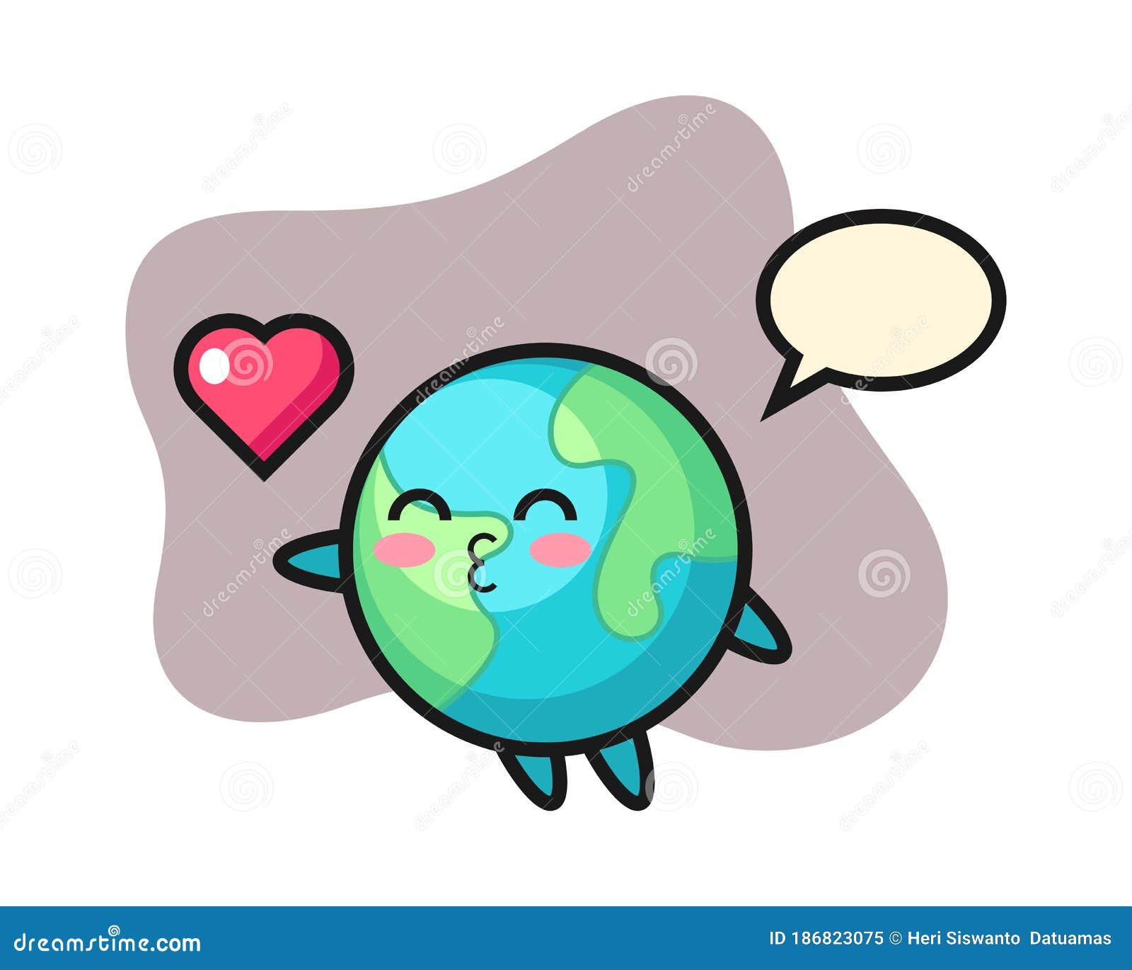 Cartoon Kissing Couple In Love RoyaltyFree Illustration 113721792