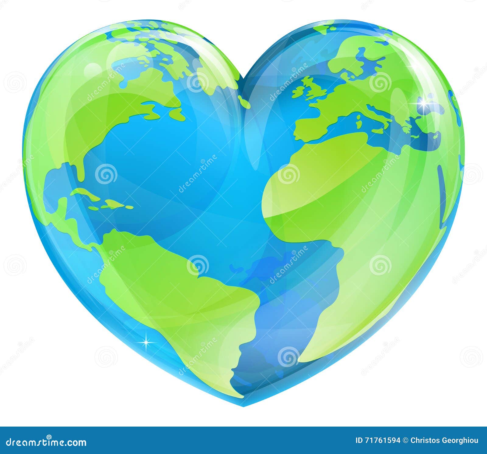 earth day heart