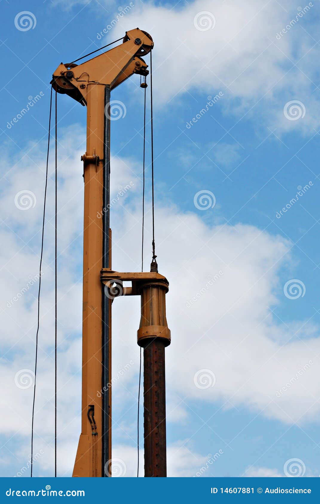 Earth Drill Bore Machine stock image. Image of energy 14607881