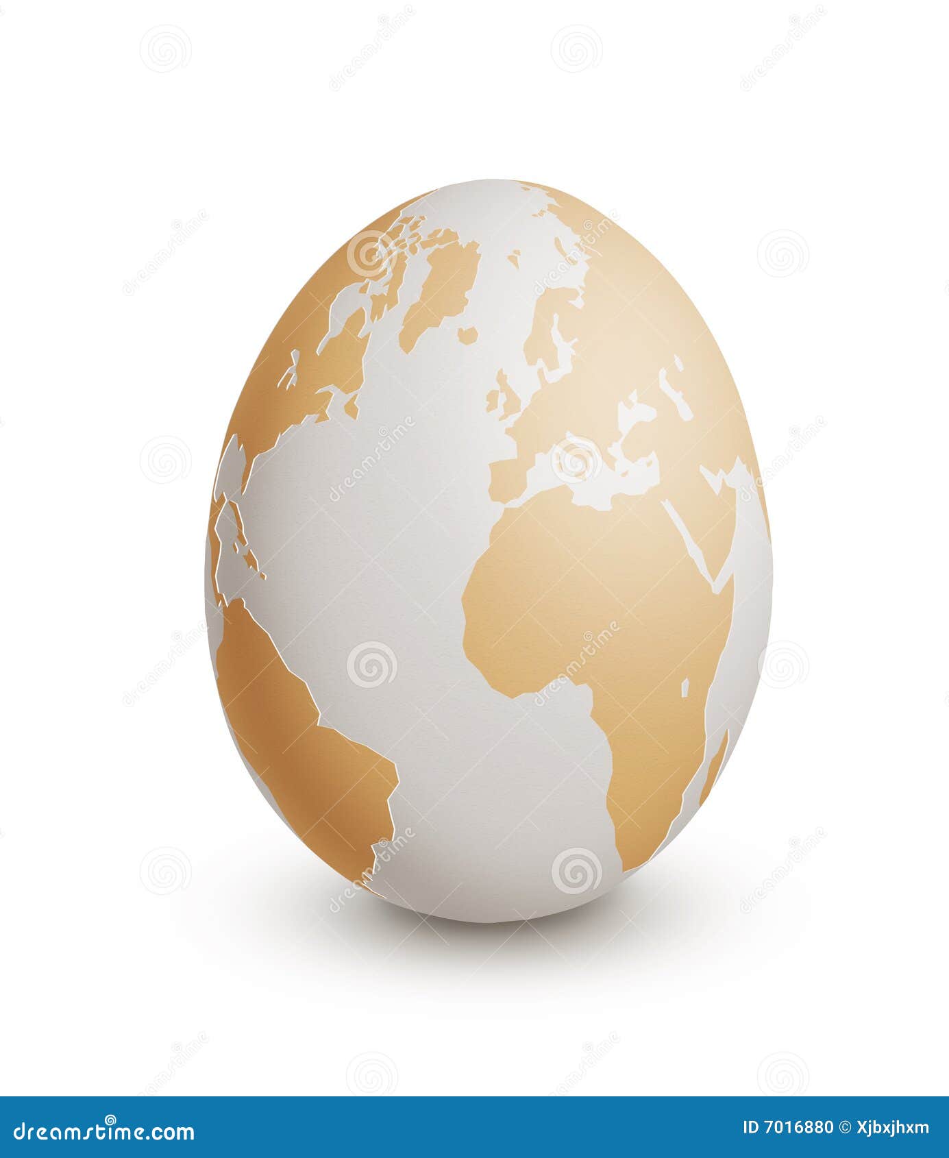 Earth eggS stock illustration. Illustration of pollution 7016880