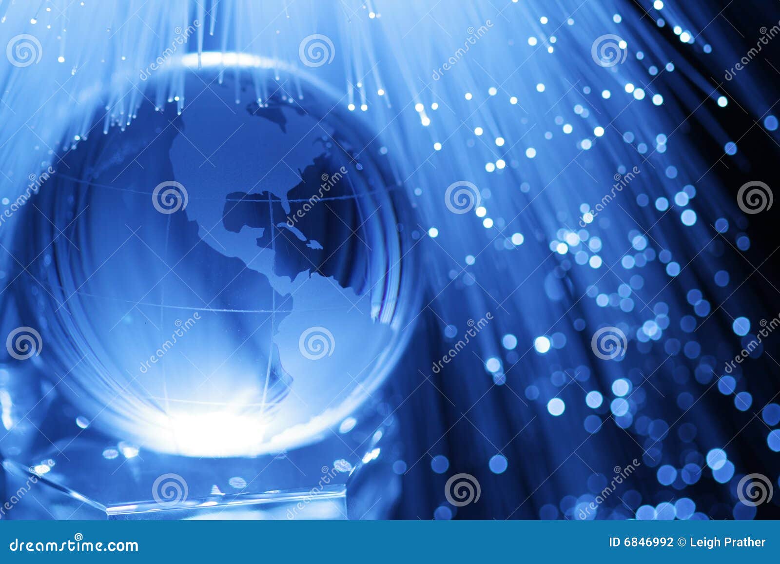 earth & fiber optics