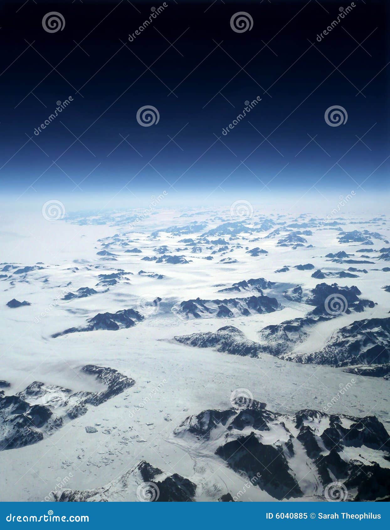 earth glaciers horizon & space