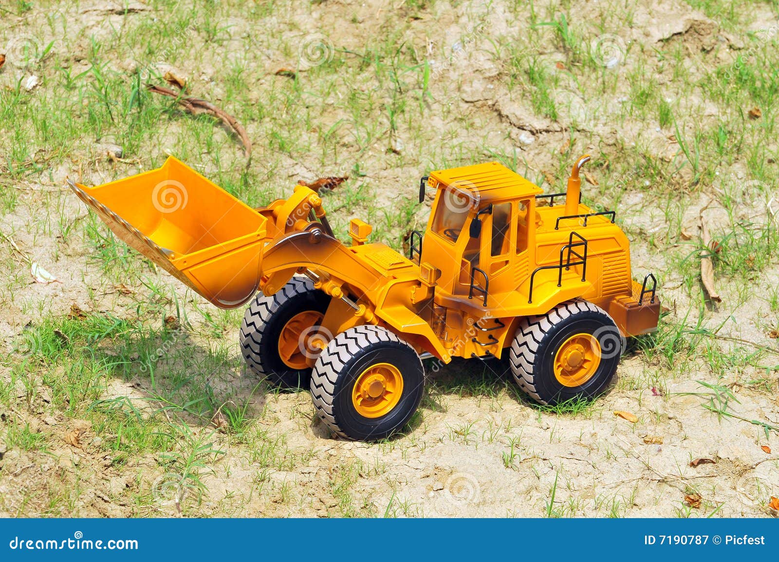 Earth mover stock image. Image of diesel, equipment, excavator 7190787