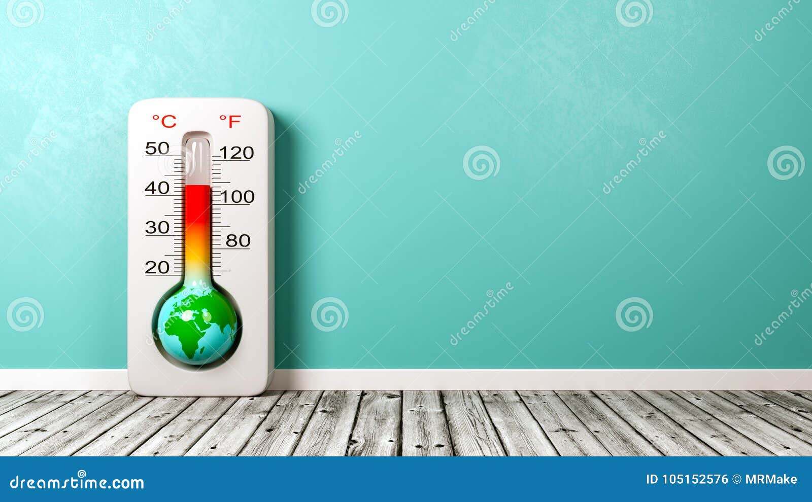 Earth Thermometer Global Warming Concept Stock Illustration - Illustration  of shape, inside: 105152576