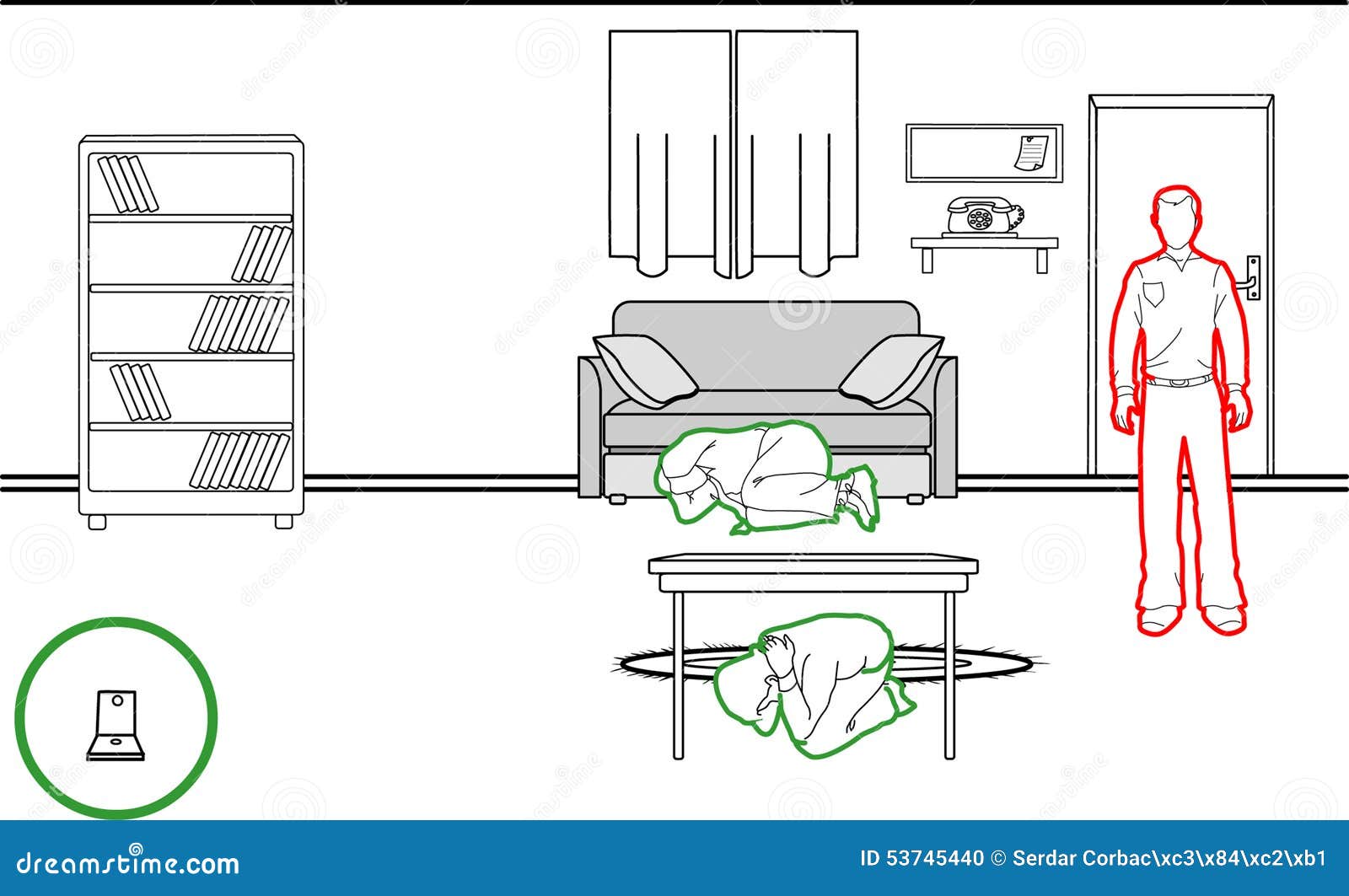 Earthquake Protection Methods Stock Vector Illustration of guide