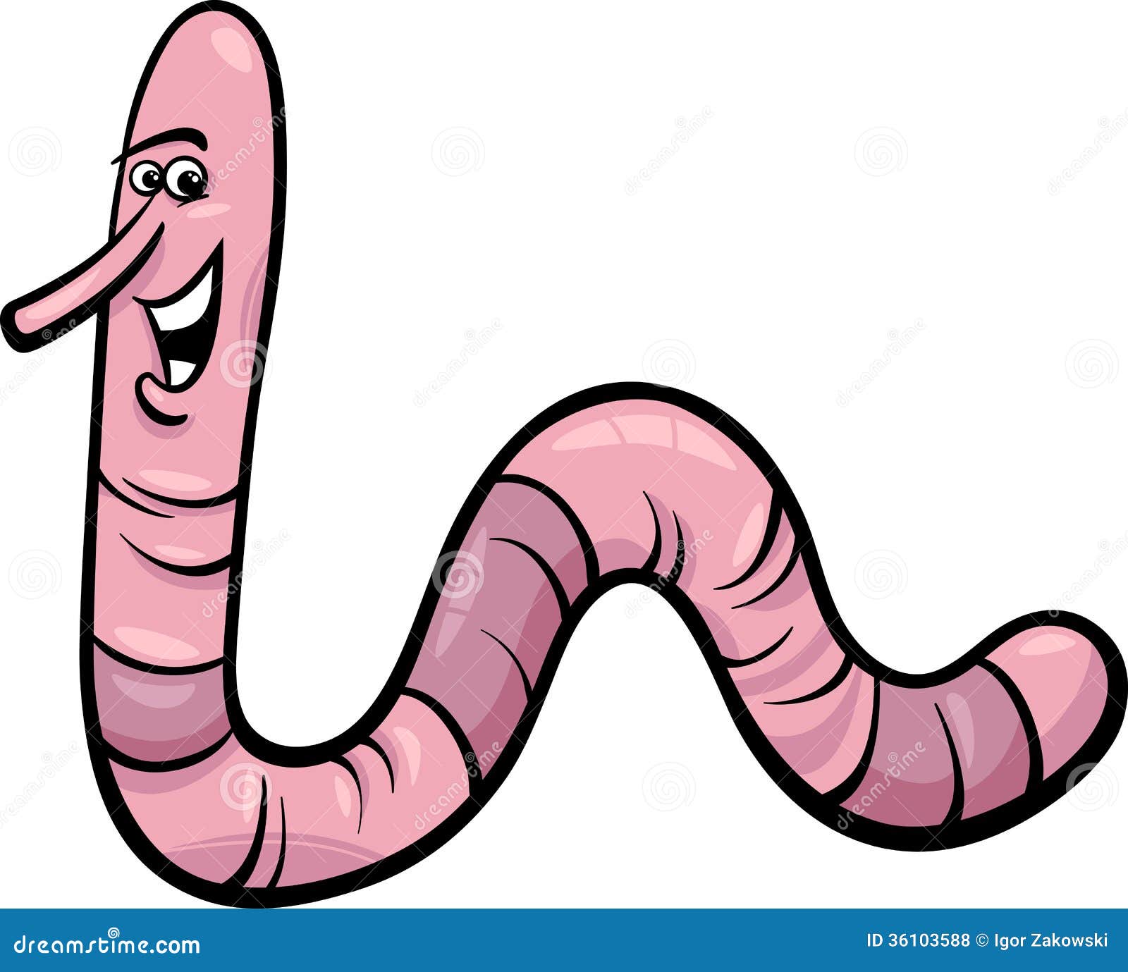 funny worm clipart - photo #11