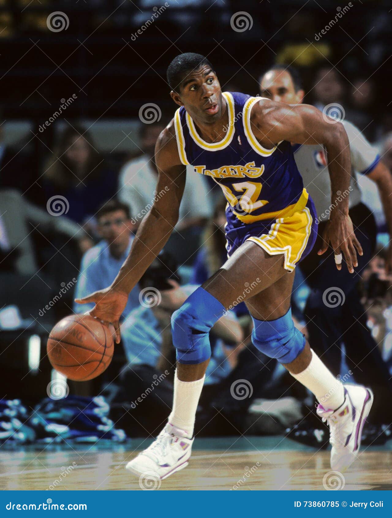 Magic Johnson And Kareem AbdulJabbar. Editorial Image CartoonDealer